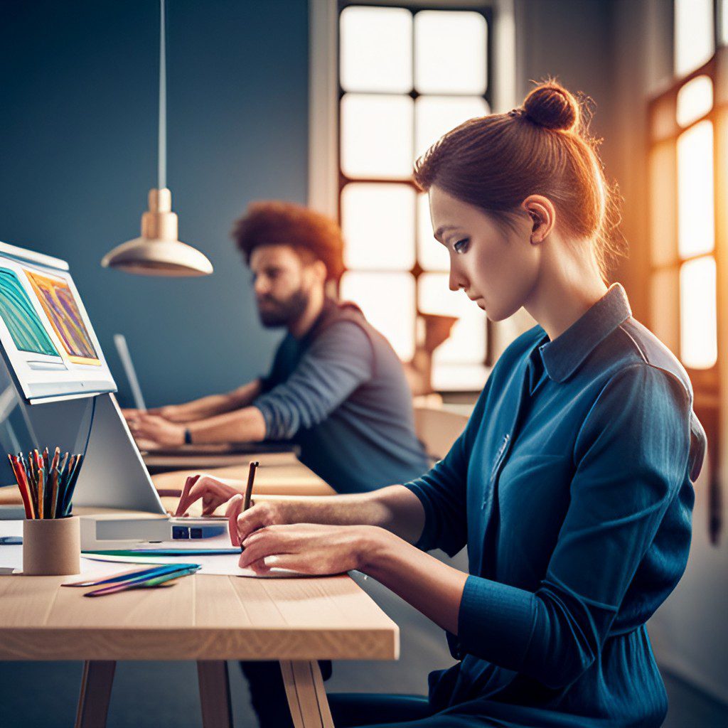collaborate with website designer